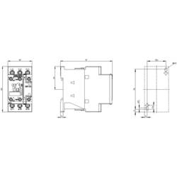 Siemens 3RT2027-1AL20 stykač 3 spínací kontakty 15 kW 690 V/AC 1 ks
