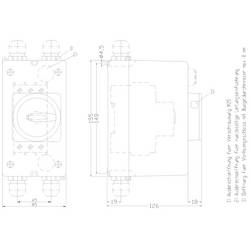 Siemens 3RV1923-1CA00 příslušenství pro výkonový spínač 1 ks (š x v x h) 85 x 155 x 126 mm