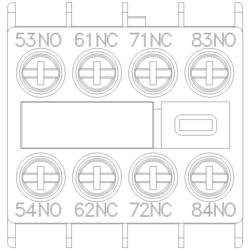 Siemens 3RH2911-1XA22-0MA0 blok pomocných spínačů okamžité spínání Vhodné pro značku (relé): Siemens 1 ks