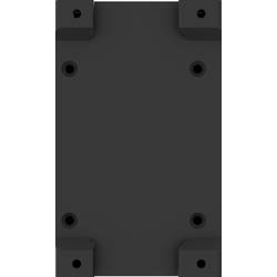 Joy-it rb-strompi3-case hliníková skříň Vhodné pro (vývojové sady): Raspberry Pi®, StromPi 3 včetně přihrádky na baterii, snímatelný kryt GPIO, včetně