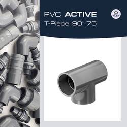 FIAP 2454 T-kus z PVC (Ø x v) 75 mm x 130 mm 1 ks