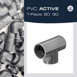 FIAP 2455 T-kus z PVC (Ø x v) 90 mm x 140 mm 1 ks