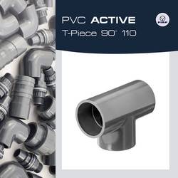 FIAP 2456 T-kus z PVC (Ø x v) 110 mm x 180 mm 1 ks
