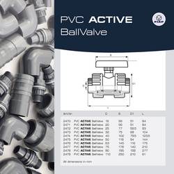 FIAP 2471 Kugelhahn 20 x 20 mm kulový kohout (Ø x v) 20 mm x 20 mm 1 ks