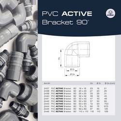 FIAP 2440 úhelník z PVC (d x š) 32 mm x 32 mm 1 ks