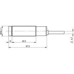 MD Micro Detectors FAIH/X0-0A optický senzor, FAIH/X0-0A, 10 - 30 V/DC, 1 ks