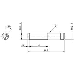 MD Micro Detectors DMR/0P-1H optický senzor, DMR/0P-1H, 10 - 30 V/DC, 1 ks