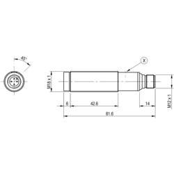 MD Micro Detectors FAI7/BP-0E optický senzor, FAI7/BP-0E, 10 - 30 V/DC, 1 ks