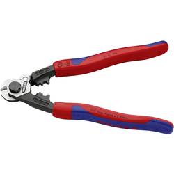 Knipex 95 62 190 nůžky na drátěná lanka hliníkový a měděný kabel, jedno- a vícežilový, středně tvrdá drátěná lanka, 7 mm, 10 mm², 7