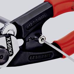 Knipex 95 62 190 nůžky na drátěná lanka hliníkový a měděný kabel, jedno- a vícežilový, středně tvrdá drátěná lanka, 7 mm, 10 mm², 7