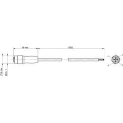 MD Micro Detectors CD12F/0B-100A4 připojovací kabel pro senzory CD12F/0B-100A4 1 ks