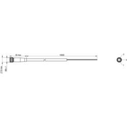 MD Micro Detectors CD08/0A-100A1 připojovací kabel pro senzory CD08/0A-100A1 1 ks