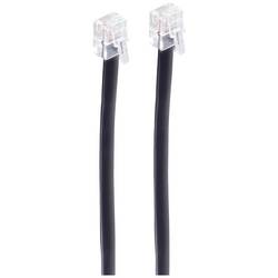 Shiverpeaks Western kabel [1x RJ12 zástrčka 6p6c - 1x RJ12 zástrčka 6p6c] 10 m černá
