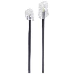 Shiverpeaks ISDN kabel [1x RJ11 zástrčka 6p4c - 1x RJ45 zástrčka 8p4c] 10 m černá