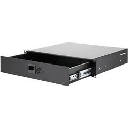 Adam Hall 87402CL 19palcová racková zásuvka 2 U ocel