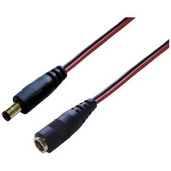 BKL Electronic 075906 DC konektor Dutá DC zástrčka - DC spojka 5.5 mm 2.1 mm 5.5 mm 2.1 mm 2 m 1 ks Single