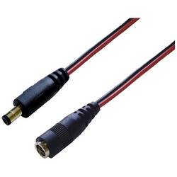 BKL Electronic 075907 DC konektor Dutá DC zástrčka - DC spojka 5.5 mm 2.5 mm 5.5 mm 2.5 mm 2 m 1 ks Single
