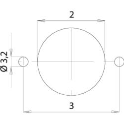 binder Binder 99 4221 300 04 Subminiaturní kulatý konektor , 1 ks