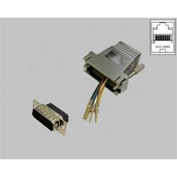 BKL Electronic 10121123 adaptér D-SUB zástrčka 15pólová - RJ45 zásuvka 1 ks Single