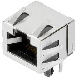 Weidmüller 2562930000, RJ45 konektor, zásuvka, vestavná horizontální, stříbrná, černá, 180 ks