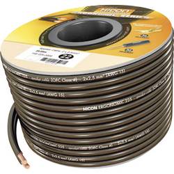Hicon HIE-215-3000 reproduktorový kabel Ergonomic 2 x 1.5 mm² + 2 x 1.5 mm² černá 30 m