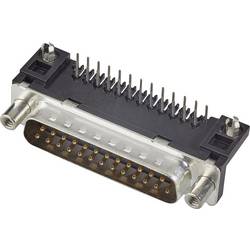 FCI D-SUB D25P13A4GV00LF D-SUB kolíková lišta 90 ° Pólů: 25 do DPS 1 ks