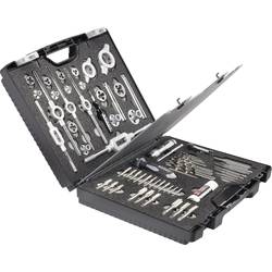 Exact 70511 sada závitníků 61dílná HSS metrický M3, M4, M5, M6, M8, M10, M12