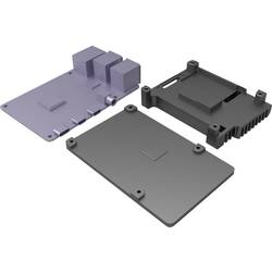 Joy-it ARMOR Case BLOCK SBC skříň Vhodné pro (vývojové sady): Raspberry Pi® včetně pasivního chladiče černá