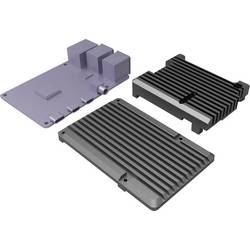 Joy-it ARMOR Case BLOCK SBC skříň Vhodné pro (vývojové sady): Raspberry Pi® včetně pasivního chladiče černá