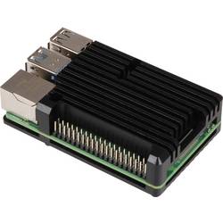 Joy-it ARMOR Case BLOCK SBC skříň Vhodné pro (vývojové sady): Raspberry Pi® včetně pasivního chladiče černá