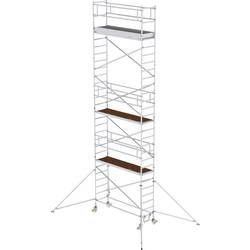 MUNK Günzburger Steigtechnik 155746 hliník lešení na kolečkách Montáž bez nářadí max.prac. výška: 9.4 m
