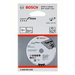 Bosch Accessories 2608601520 Řezný kotouč Expert for Inox a 60 R INOX BF, 76 mm, 10 mm, 1 mm (5 ks)