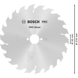 Bosch Accessories Optiline 2608838410 pilový kotouč 216 x 30 x 1.6 mm Počet zubů (na palec): 22 1 ks