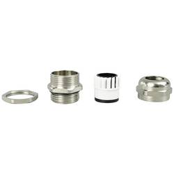 TRU COMPONENTS TC-10302832 kabelová průchodka M20 mosaz (poniklovaná) kov 1 ks