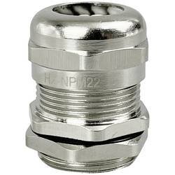 TRU COMPONENTS TC-10302836 kabelová průchodka M22 mosaz (poniklovaná) kov 1 ks