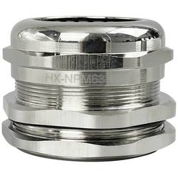 TRU COMPONENTS TC-10302860 kabelová průchodka M63 mosaz (poniklovaná) kov 1 ks