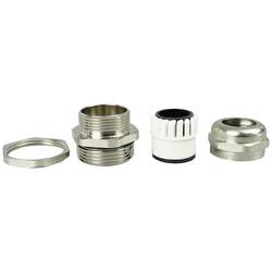 TRU COMPONENTS TC-10302840 kabelová průchodka M25 mosaz (poniklovaná) kov 1 ks