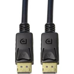 LogiLink DisplayPort kabel Konektor DisplayPort, Konektor DisplayPort 2.00 m černá CV0120 Kabel DisplayPort