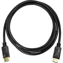 LogiLink DisplayPort kabel Konektor DisplayPort, Konektor DisplayPort 2.00 m černá CV0120 Kabel DisplayPort
