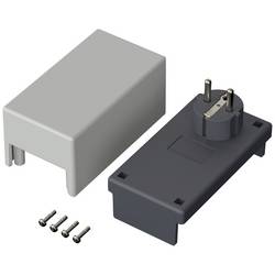 Bopla ELETEC SE 435 E/CEE pouzdro zástrčky 120 x 65 x 66 ABS, polykarbonát světle šedá, grafitově šedá 1 ks