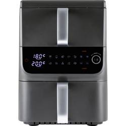 GourmetMaxx 16404 horkovzdušná fritéza 10 l 2500 W nepřilnavý povlak, bez BPA, Cool touch pouzdro, Digitální časovač, funkce grilování, horkovzdušný,