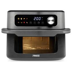 Princess 01.182480.01.001 horkovzdušná fritéza 10 l 1700 W bez BPA, nepřilnavý povlak, Digitální časovač černá