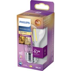 Philips LED 871951432375900 LED Energetická třída (EEK2021) D (A - G) E27 klasická žárovka 3.5 W = 40 W teplá bílá (Ø x d) 60 mm x 104 mm 1 ks