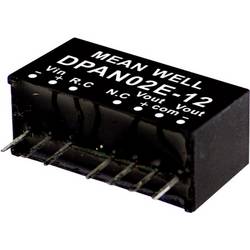 MEAN WELL DPAN02E-12 DC/DC měnič napětí, modul 83 mA 2 W Počet výstupů: 2 x Obsah 1 ks