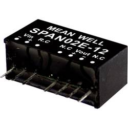 MEAN WELL SPAN02B-15 DC/DC měnič napětí, modul 134 mA 2 W Počet výstupů: 1 x Obsah 1 ks