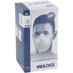 Moldex Klassiker 240015 respirátor proti jemnému prachu FFP2 D 20 ks EN 149:2001, EN 149:2009 DIN 149:2001, DIN 149:2009