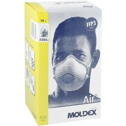 Moldex Air 320501 respirátor proti jemnému prachu, s ventilem FFP3 D 10 ks EN 149:2001, EN 149:2009 DIN 149:2001, DIN 149:2009