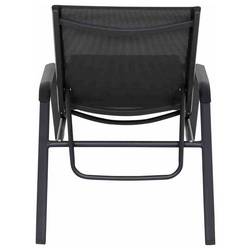 Siena Garden Tesoro M29537 Opalovací lehátko hliník, plast antracit (matný), černá, stříbrná