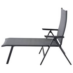 Siena Garden Tauro S83267 Skládací lehátko hliník antracit (matný), šedá