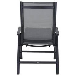 Siena Garden Tauro S83267 Skládací lehátko hliník antracit (matný), šedá